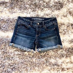 AEO jean shorts